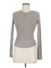 Talula Gray Long Sleeve Top Size M - photo 1