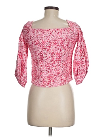Poupette St. Barth 3/4 Sleeve Blouse (view 2)