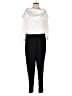 Escada 100% Cotton Color Block Ivory Black Jumpsuit Size EU 44 / US 14 - photo 1