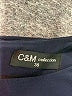 C&M Collection 100% Polyester Blue Casual Dress Size EU 38 / US 8 - photo 7