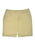 St. John's Bay Solid Tan Khaki Shorts Size 12 - photo 1