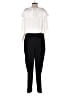 Escada 100% Cotton Color Block Ivory Black Jumpsuit Size EU 44 / US 14 - photo 2