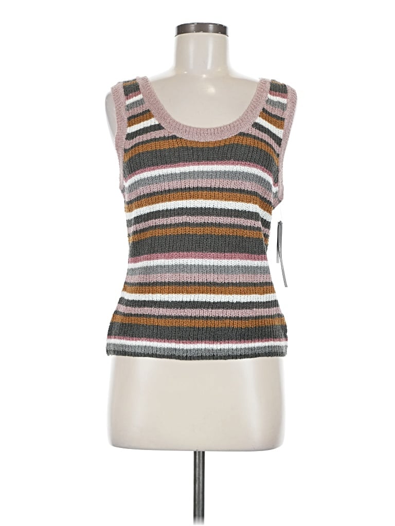 Unionbay Sleeveless Top Brown Scoop Neck Tops