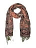 Unbranded Paisley Orange Brown Scarf One size - photo 1
