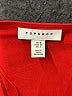 Topshop 100% Polyester Solid Red Casual Dress Size 4 - photo 7