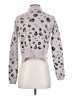 Candie's Floral Gray Turtleneck Sweater Size XS - photo 2