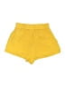 Sundays 100% Cotton Solid Yellow Shorts Size Med (2) - photo 2