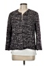 St. John Tweed Purple Gray Cardigan Size 6 - photo 1