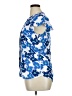 Simply Styled 100% Polyester Blue Short Sleeve Blouse Size L - photo 5