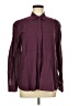 Express Burgundy Long Sleeve Blouse Size M - photo 1