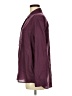 Express Burgundy Long Sleeve Blouse Size M - photo 5