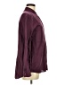 Express Burgundy Long Sleeve Blouse Size M - photo 4