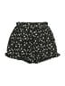 Unbranded 100% Polyester Floral Black Shorts Size 6 - photo 2