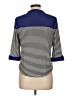 Ashley Blue Blue 3/4 Sleeve Blouse Size L - photo 2