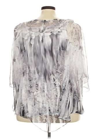 One World 3/4 Sleeve Blouse (view 2)