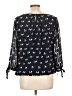 DressBarn Black 3/4 Sleeve Blouse Size L - photo 2
