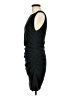 Zara 100% Elastane Solid Black Cocktail Dress Size M - photo 5