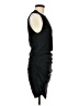 Zara 100% Elastane Solid Black Cocktail Dress Size M - photo 4