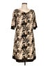 Style&Co Animal Print Tan Casual Dress Size L - photo 1