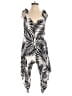 Vince Camuto Graphic White Jumpsuit Size S - photo 1