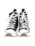 Madden Girl Metallic Silver Black Sneakers Size 2 (youth) - photo 2
