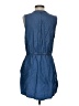 Gap 100% Lyocell Blue Casual Dress Size S - photo 2