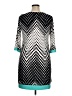 Signature Graphic Teal Cocktail Dress Size 14 - photo 2