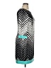 Signature Graphic Teal Cocktail Dress Size 14 - photo 4