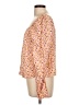 Love, Fire 100% Rayon Orange Long Sleeve Blouse Size L - photo 5