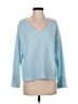 Ann Taylor Solid Blue Pullover Sweater Size S - photo 1