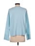 Ann Taylor Solid Blue Pullover Sweater Size S - photo 2