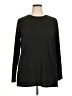 Sampeel Black Long Sleeve Top Size XL - photo 1