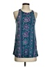 Akemi + Kin Teal Purple Sleeveless Blouse Size S - photo 1