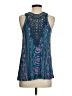 Akemi + Kin Teal Purple Sleeveless Blouse Size S - photo 2