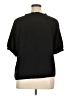 Unbranded 100% Rayon Black Short Sleeve Blouse Size XL - photo 2