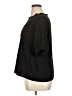 Unbranded 100% Rayon Black Short Sleeve Blouse Size XL - photo 5