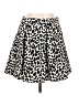 Collective Concepts 100% Polyester Animal Print Ivory Casual Skirt Size L - photo 1