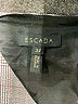 Escada Plaid Gray Cocktail Dress Size EU 34 / US 4 - photo 6