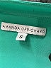 Amanda Uprichard 100% Silk Teal Blouse Size S - photo 7