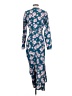 Intermix Floral Blue Casual Dress Size 4 - photo 2