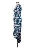 Intermix Floral Blue Casual Dress Size 4 - photo 5