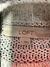 Ann Taylor LOFT Tweed Silver Pullover Sweater Size L - photo 4