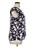 DR2 Floral Blue Sleeveless T-Shirt Size L - photo 4
