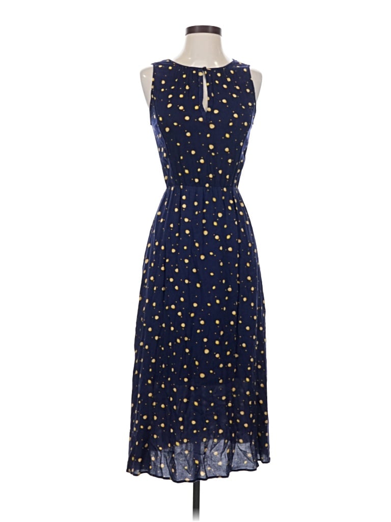 Pre-owned Maison Jules Cocktail Dress In Blue