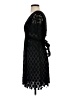 Anna Sui 100% Nylon Polka Dots Black Cocktail Dress Size 2 - photo 5