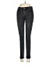 Unbranded 100% Cotton Hearts Black Gray Jeans Size 28 waist - photo 1