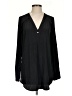 Calypso St. Barth 100% Polyester Solid Black Long Sleeve Blouse Size Sm (0) - photo 1