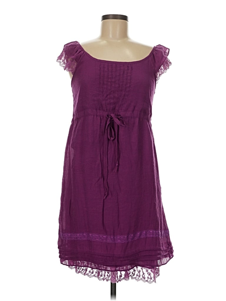 Pre-owned Maurices Casual Dress In Purple