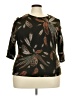 Unbranded Brown 3/4 Sleeve T-Shirt Size 4X (estimated) - photo 1