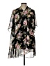 Honeyme 100% Polyester Black Poncho Size L - photo 1